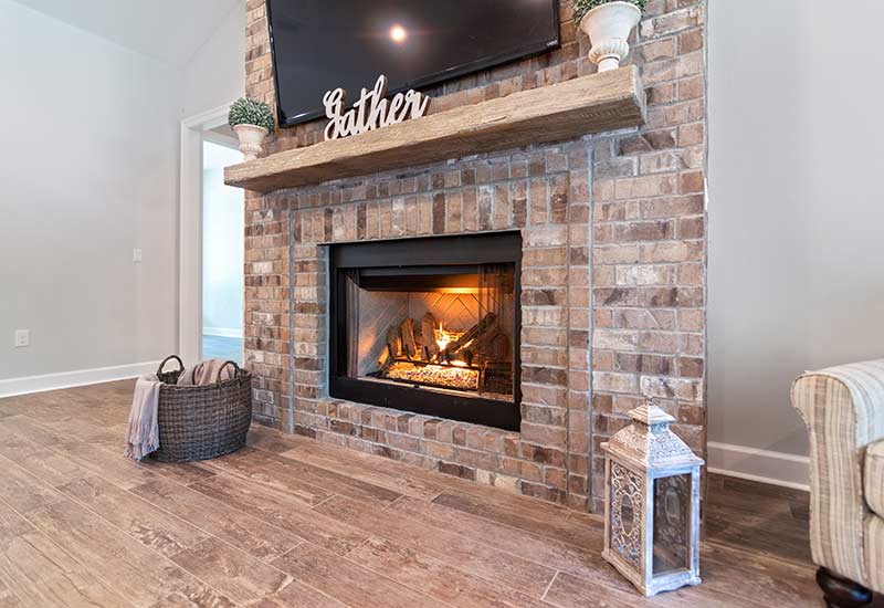 Natursteinwand vom Fliesenleger